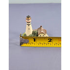 Vintage Grosse Point Lighthouse Thimble Miniature Lighthouse Souvenir