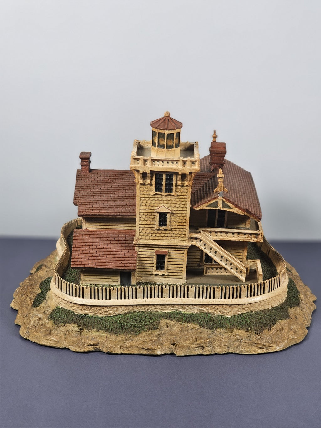 Danbury Mint East Brother Light Station Replica From Historic American Lighthous