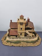 Danbury Mint East Brother Light Station Replica From Historic American Lighthous