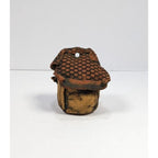 Handmade Terracotta Bird Figurine Folk Art Rustic Home Decor