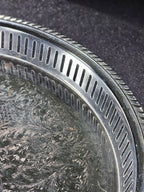 Irvinware Silver Plated Serving Tray 13" Vintage USA