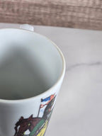 VTG Colonial Fred Roberts Co Footed Coffee Mug — American Revolutionary War