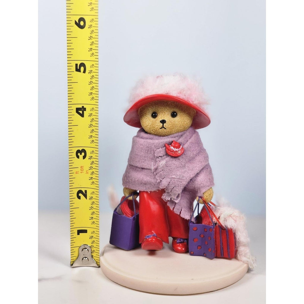 Hamilton Collection Happy Hatters Bear Figurine Limited Edition COA