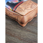 Vintage Hand-Painted Southwest Trinket Box Desert Landscape Signed