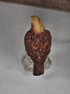 Vintage Ceramic Bald Eagle Figurine | 4" American Eagle Statue | Rustic Wildlife