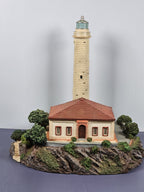 Danbury Mint Calaburras Lighthouse Spain Historic International Lighthouses