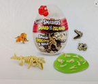 Zuru Smashers Dino Island Mystery Egg w/ Surprise Items-- Grey Dino