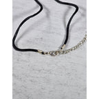 Vintage .925 Sterling Turquoise Pendant Necklace Boho Silver