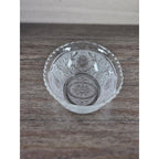 Anchor Hocking Sandwich Glass Oval Serving Bowl Scalloped Edge