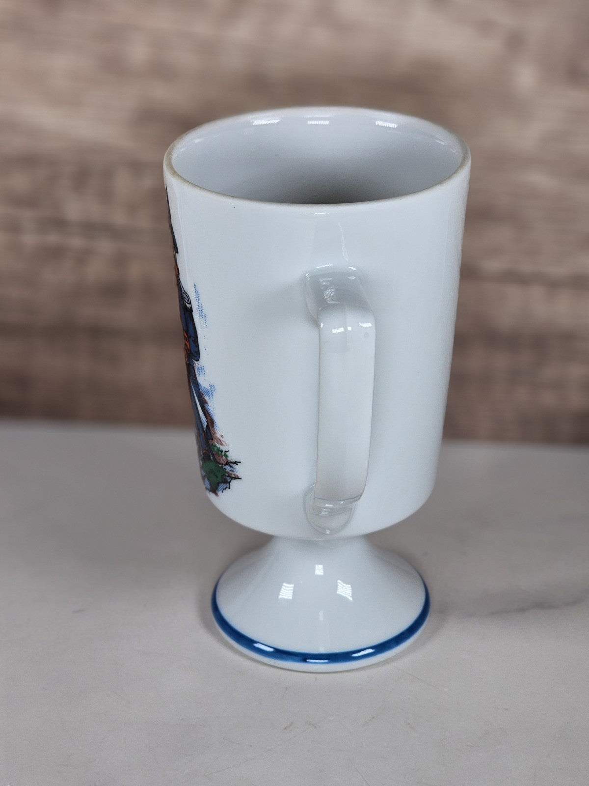 VTG Colonial Fred Roberts Co Footed Coffee Mug — American Revolutionary War