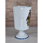 Vintage Fred Roberts Colonial Soldiers Mug Revolutionary War Pedestal Cup