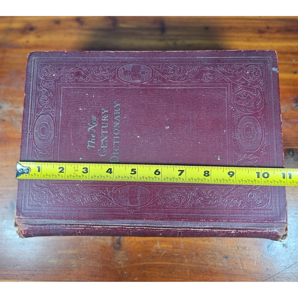 Vintage Red Hardcover Dictionary Volume Two Buck Mark to Zymurgy