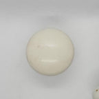 Vintage White Porcelain Door Knobs Lot of 3 Architectural Salvage