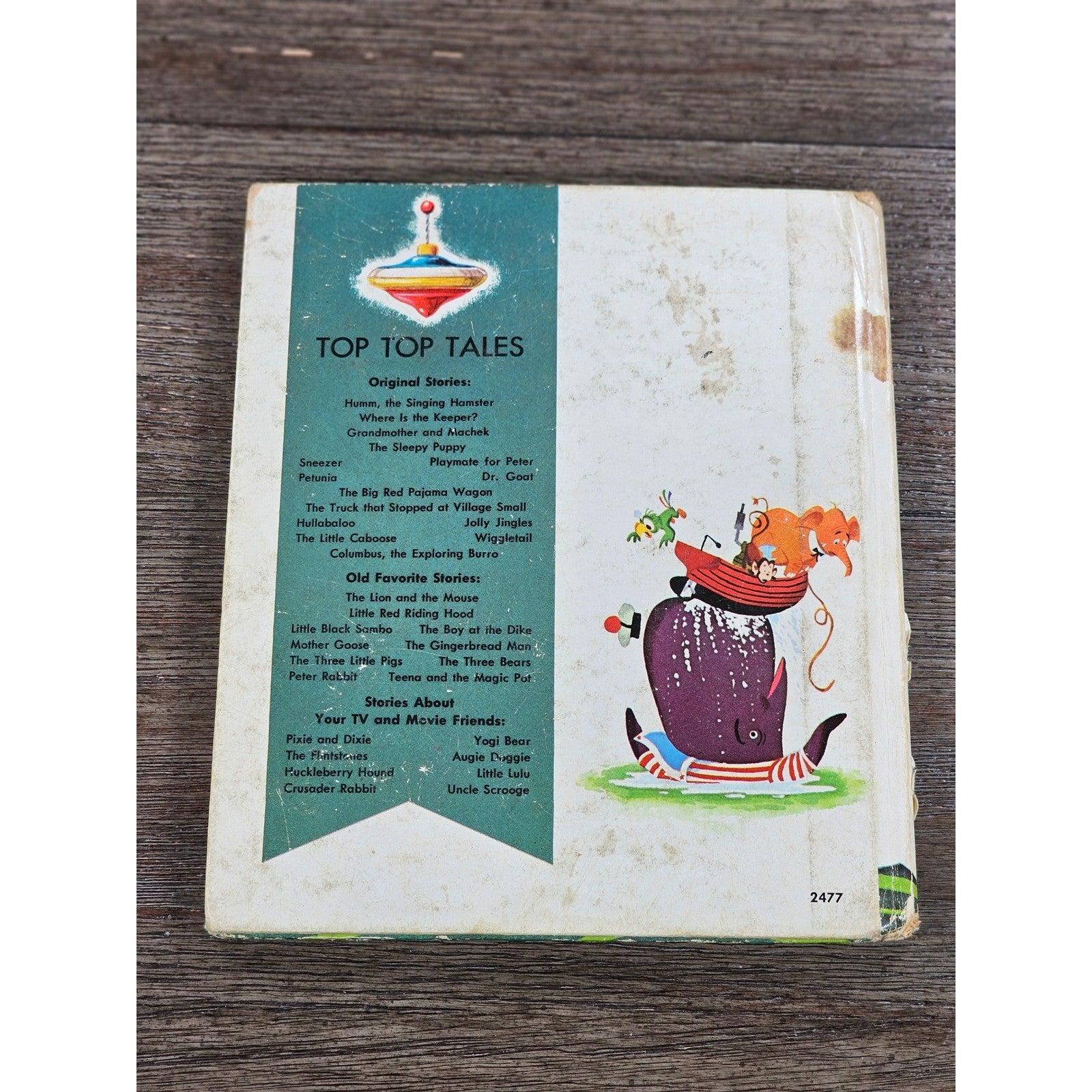 Vintage 1962 Twinkles and Sanford's Boat Whitman Hardcover Book