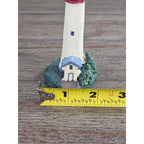 Mini Resin Lighthouse Figurine Coastal Nautical Decor Small Lighthouse