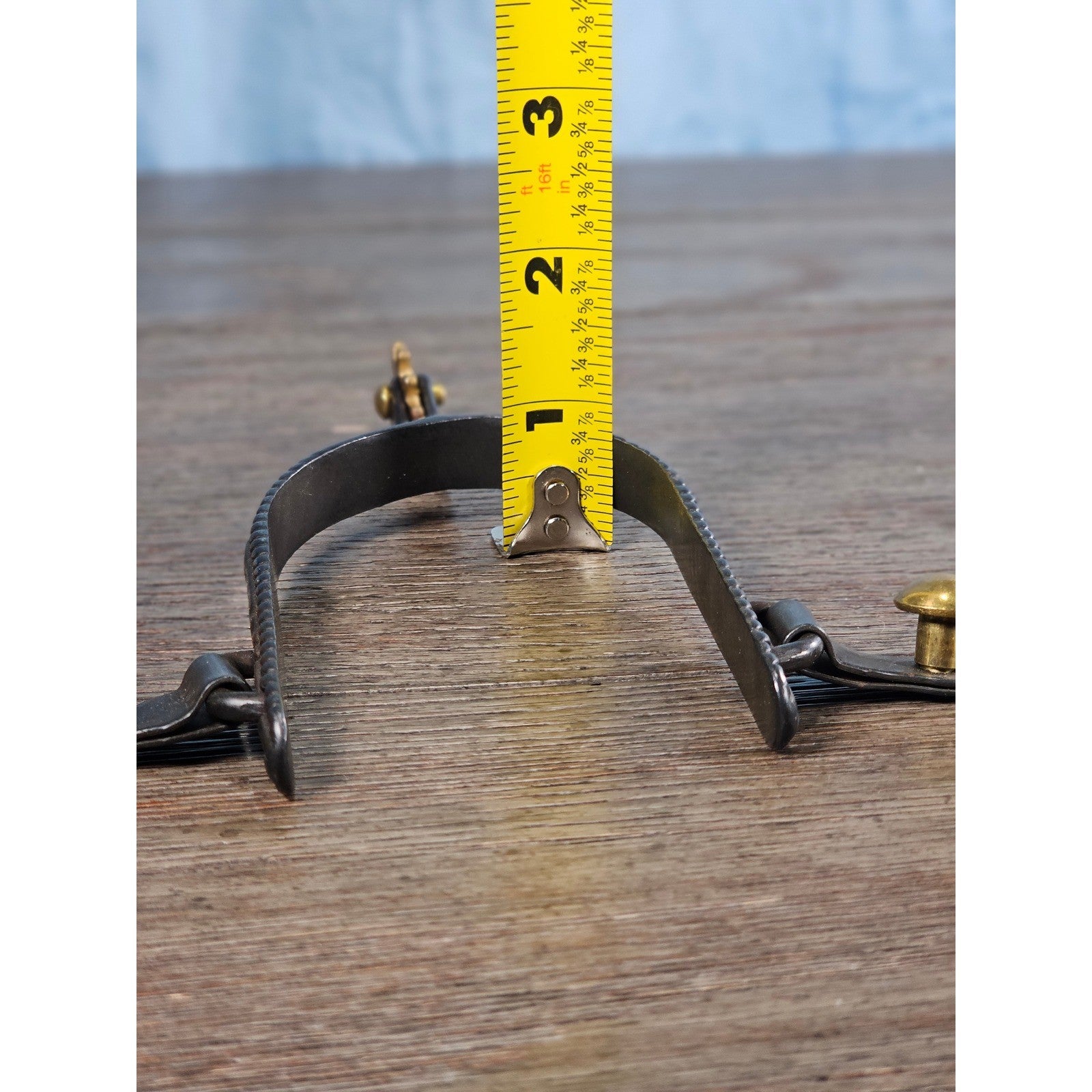 Vintage Western Spurs Pair with Brass Rowels | Ornate Cowboy Spurs