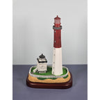 Vintage Lefton Lost Lights Cape Hatteras Lighthouse Figurine w/ COA