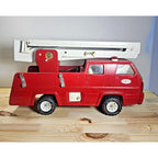 Vintage Tonka Snorkel Fire Truck 18" Pressed Steel Ladder Truck