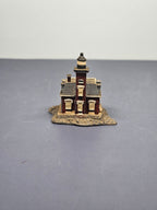Lenox Miniature Lighthouse Thimble Figurine Rose Island Lighthouse Rhode Island