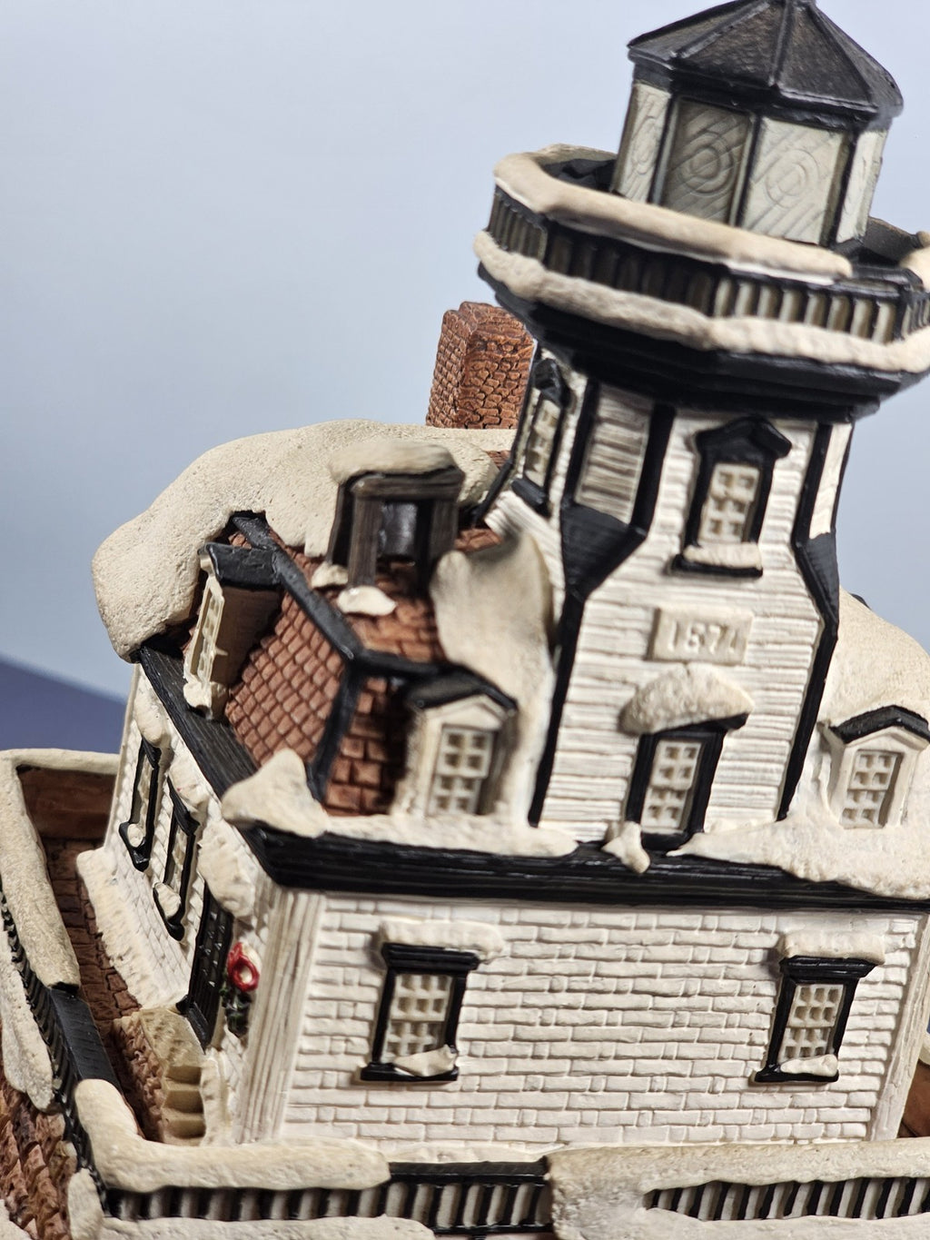 Vintage Harbour Lights Christmas 1996 Colchester Reef Lighthouse #701