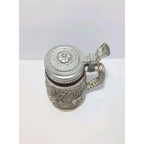 Avon 1980  Western Round Up Stein Pewter Lid Ceramarte