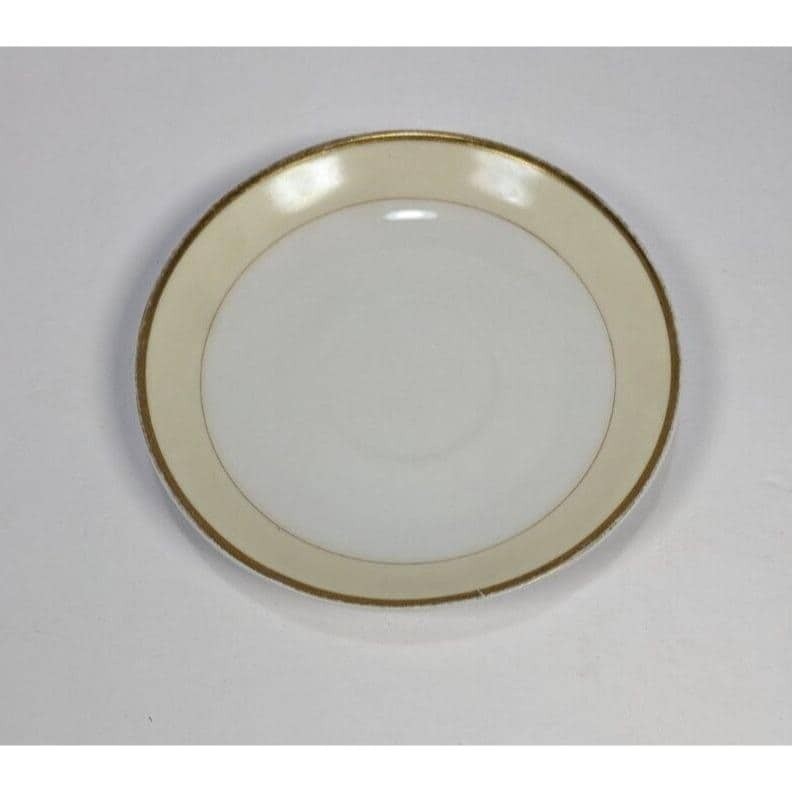 Noritake Dawn Saucer Gold Trim Replacement Vintage 5.5 Inch
