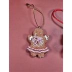 Vintage Gingerbread Christmas Tree Ornaments Holiday Decor 2"