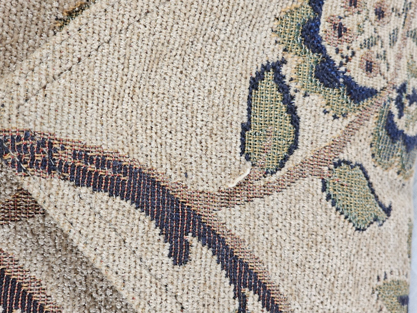 Martha Stewart Everyday Earth Tone Floral Table Runner 69"x13"