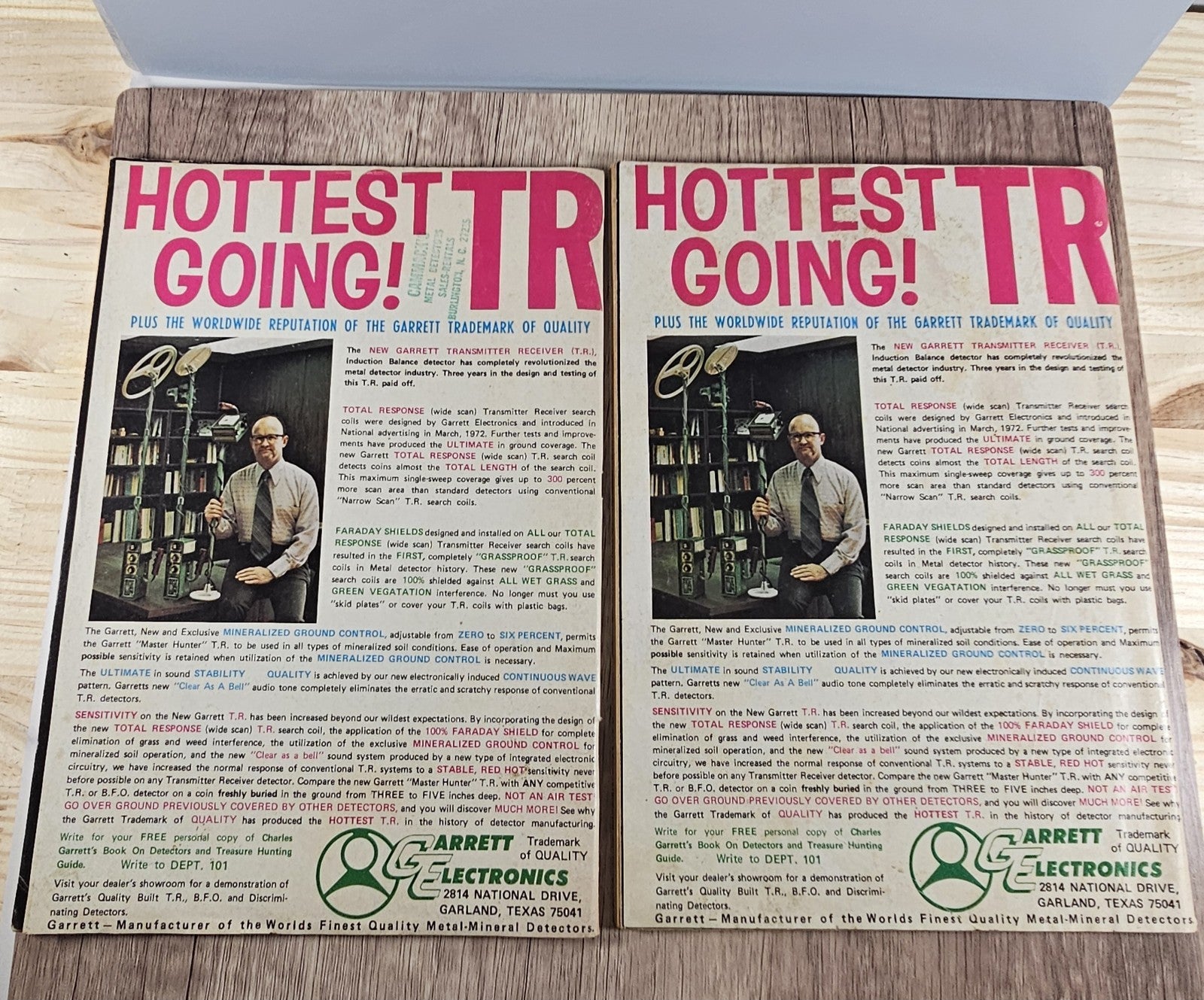 2 × Long John Latham’s Treasure World Magazine – Sept 1973