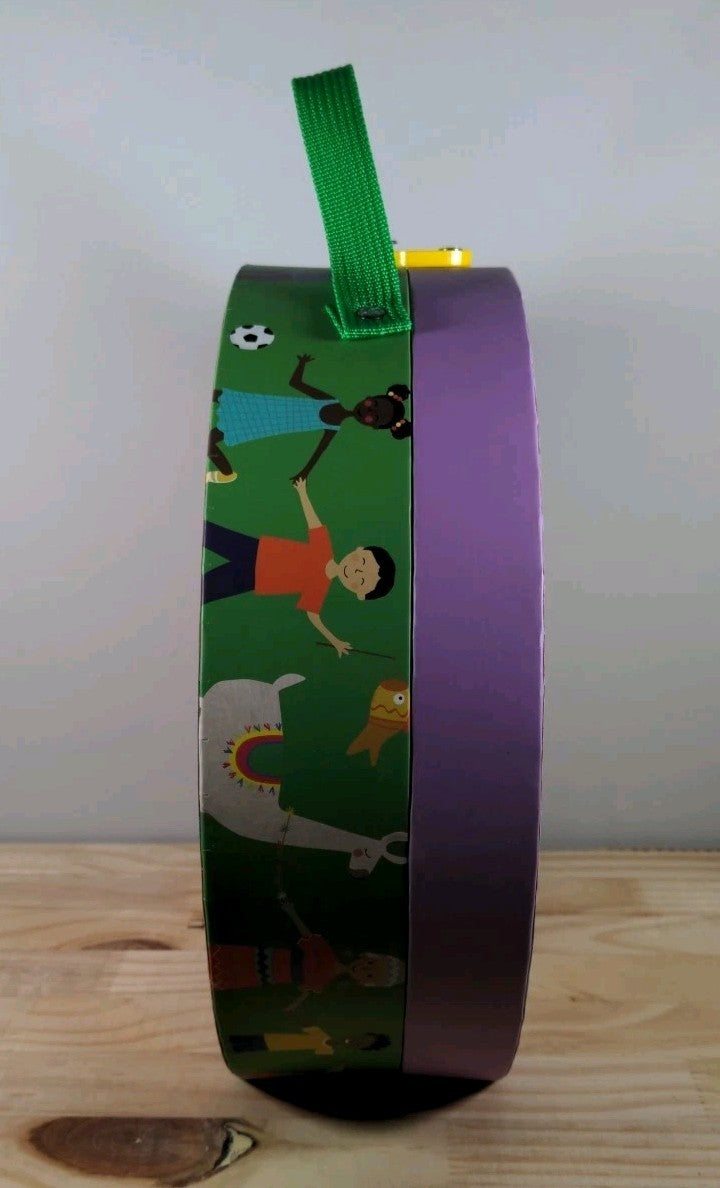 Floss & Rock "One World" 3-in-1 Jigsaw Puzzle – 100 Pieces – New