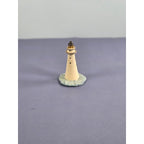 Vintage Minots Lighthouse Thimble Miniature Lighthouse Collectible