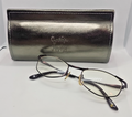 Cynthia Rowley Eyeglasses 50 19 135 Titanium With Case