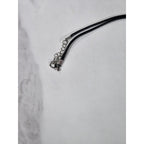 Vintage Madonna Pendant Necklace Lightweight Silver Tone Religious