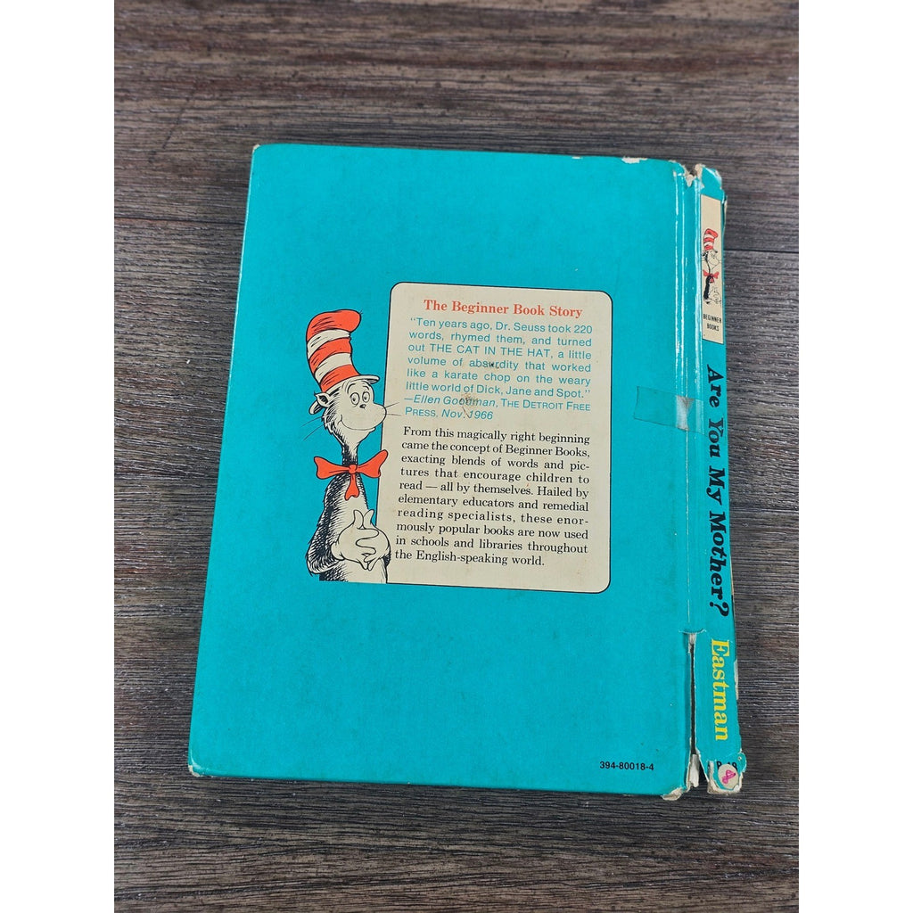 Are You My Mother 1960 P.D. Eastman Beginner Book