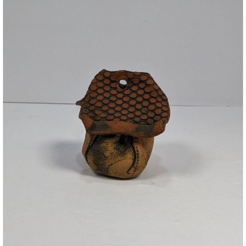 Handmade Terracotta Bird Figurine Folk Art Rustic Home Decor