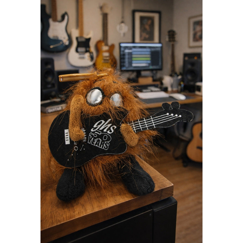 GHS 50th Anniversary Guitar Monster Plush Vintage Music Collectible
