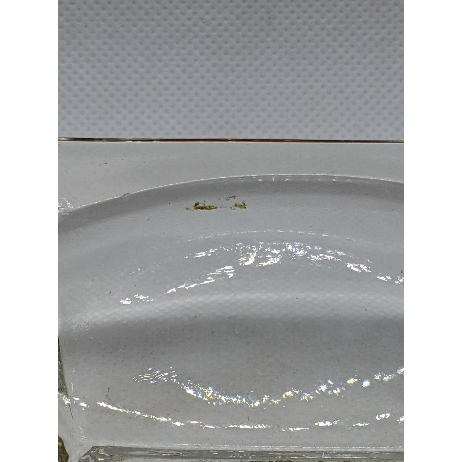 Dillard Paper Co 1960s  Glass Ashtray Octagonal Logo Tray