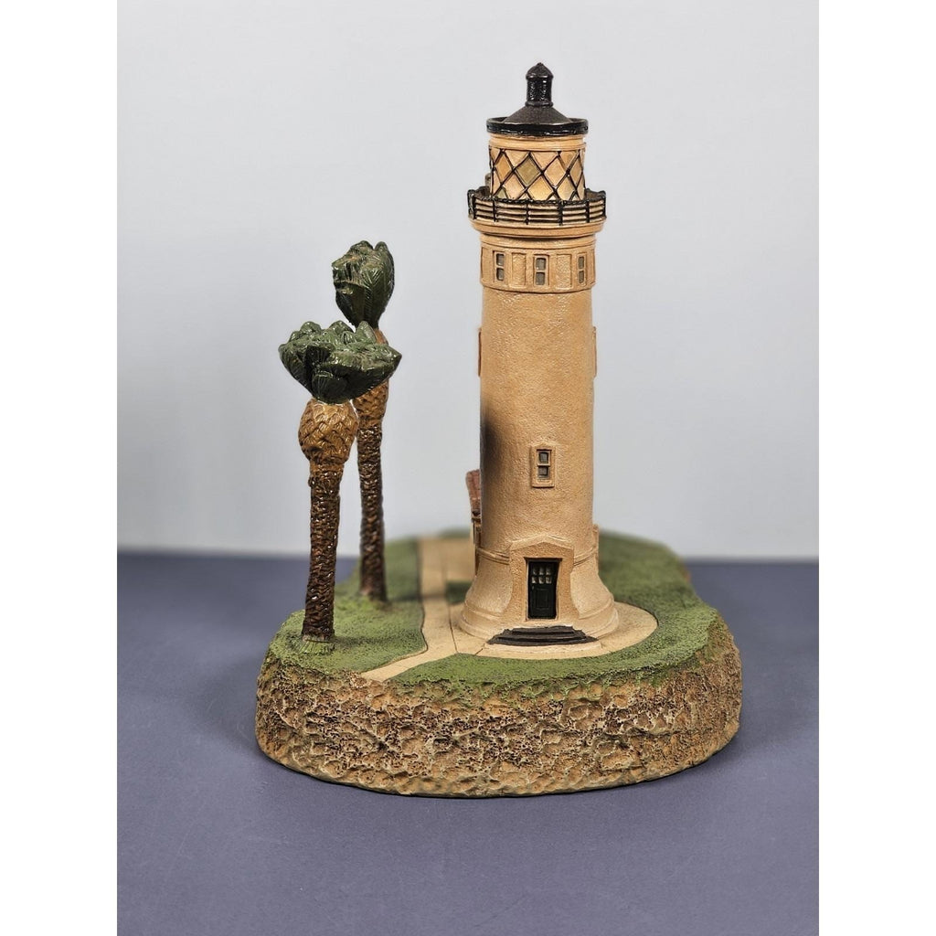 Danbury Mint Point Vicente Lighthouse 1993 COA Figurine