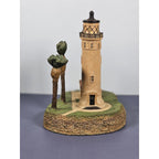 Danbury Mint Point Vicente Lighthouse 1993 COA Figurine