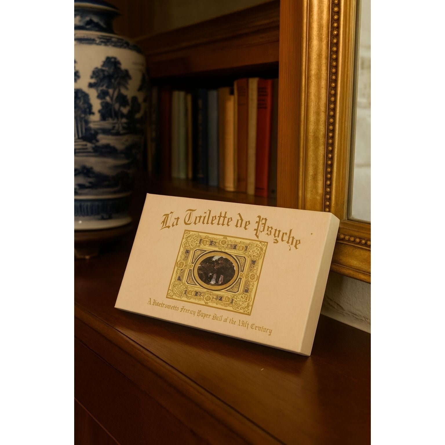 Vintage French Paper Doll Set Dollmasters 2000 with Stand 19th Century Style