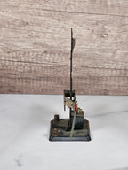 Vintage Marx O Gauge Train Railroad Crossing Arm & Signal Untested