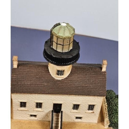 Vintage Danbury Mint Old Point Loma Lighthouse w/ COA