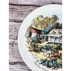 Vintage Currier & Ives American Homestead Summer Collector Plate