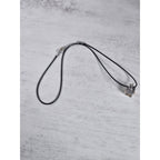 Vintage Religious Cube Pendant Necklace Cross & Praying Hands