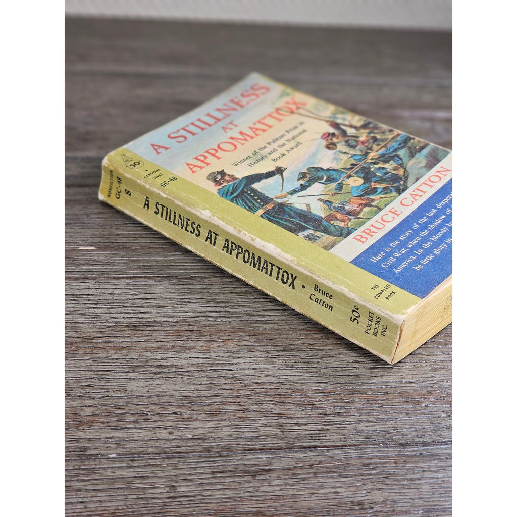 A Stillness at Appomattox Bruce Catton 1959 Cardinal Giant PB