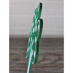 Set of 4 Green Polka Dot Clover Sprays 19" Glitter St Patrick Picks