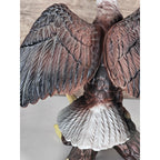 Vintage Bald Eagle Figurine Resin American Eagle Statue
