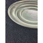 Vintage Buenilum Hammered Aluminum Plate Mid Century Modern 6.5 Inch