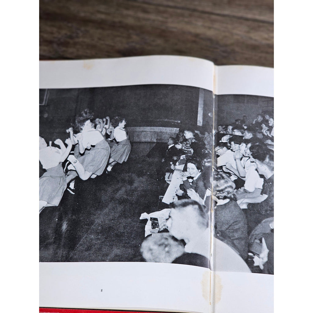 1963 Hanoverian Yearbook Wilmington NC Senior Class Red Hardcover