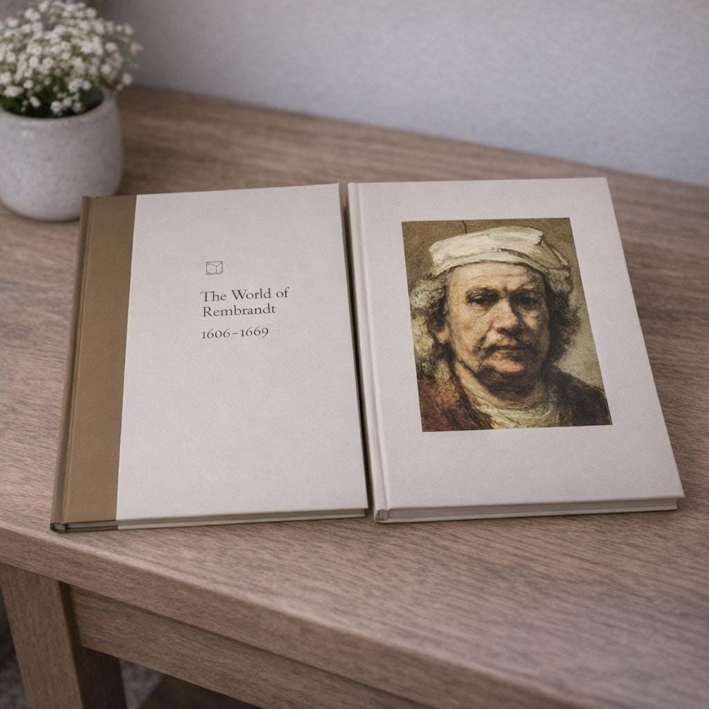 The World of Rembrandt Time Life Art Book With Slipcover